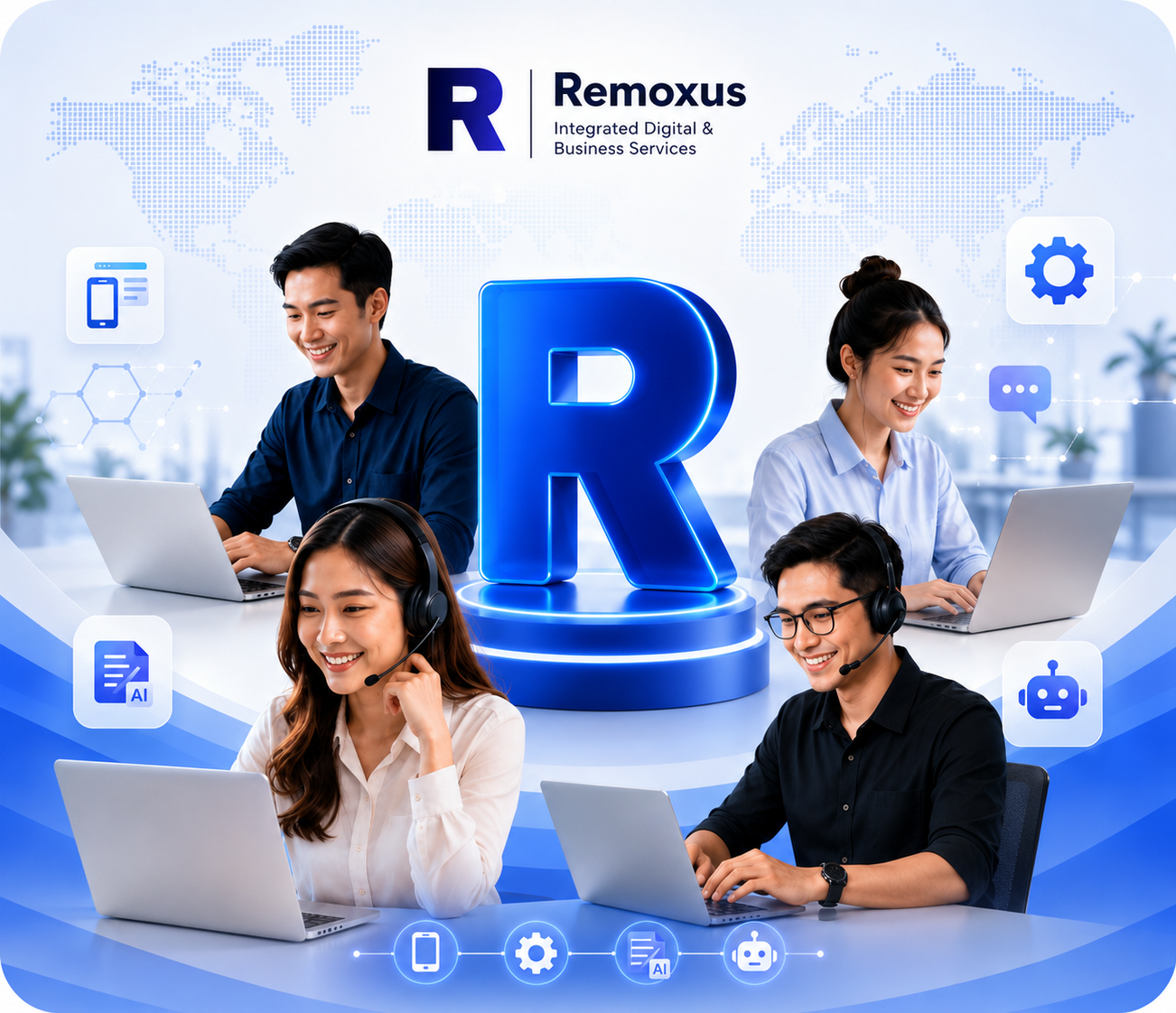 Remoxus business services banner